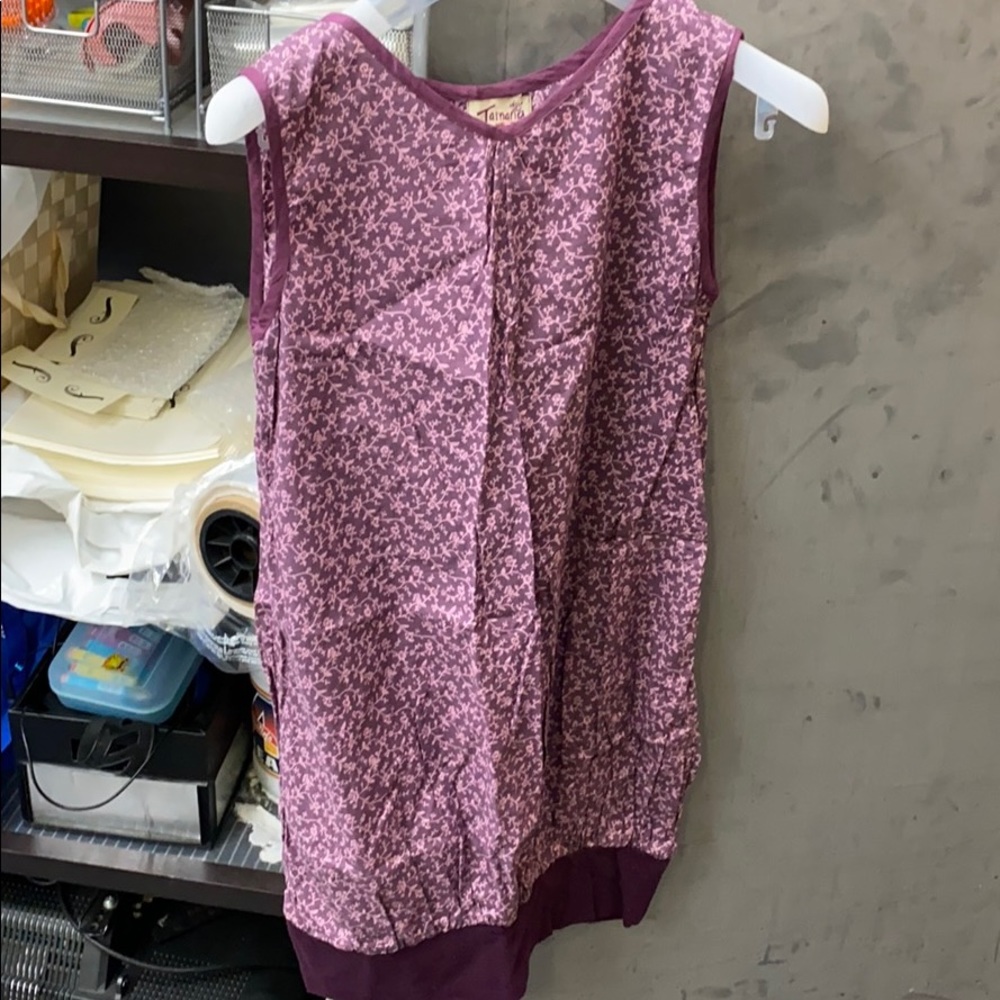 Tamana Cotton Floral Dress Sz S